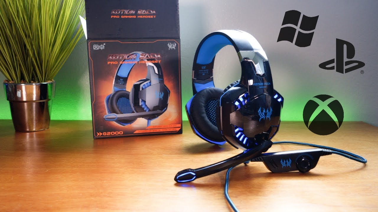 Audífonos Diadema Gamer Kotion G2000